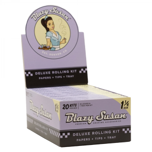 Blazy Susan Purple 1 1/4 Size Deluxe Rolling Kit - 20pk Display